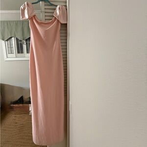 Lucy in the Sky Blush Pink Maxi Dress